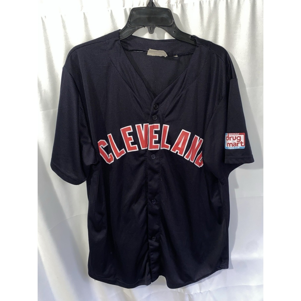 Carlos Carrasco Cleveland Indians Guardians Mens SGA MLB Baseball Jersey Size XL